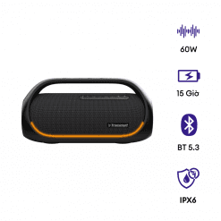 Loa Bluetooth Tronsmart Bang 60W: Chống Nước IPX6, LED RGB, Pin 15H