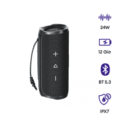 Loa Tronsmart Mirtune C3-Chống Nước IPX7, Âm Thanh Mạnh Mẽ 24W, Pin 12h